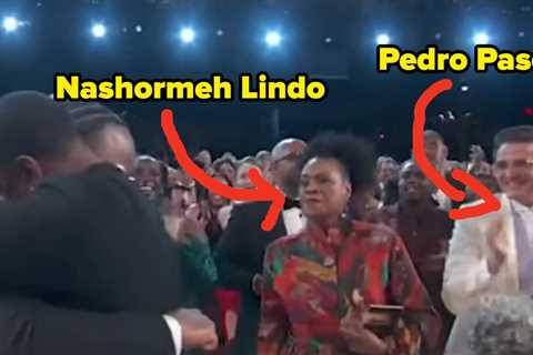 People Have Only Just Noticed A Seriously Awkward Moment Between Pedro Pascal And Delroy Lindo’s..