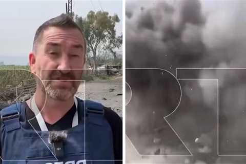 Journalist Blasted by Israeli Missile Explosion During Live Report, Watch Video