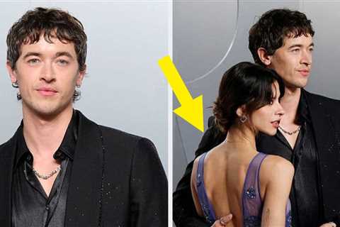 Tom Blyth Responded To Criticism Of His Girlfriend's Nipple-Baring Sheer Red Carpet Look, And Why..