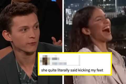 People Are Obsessed With This Resurfaced Clip Of Zendaya Being “Horrendously Down Bad” For Tom..