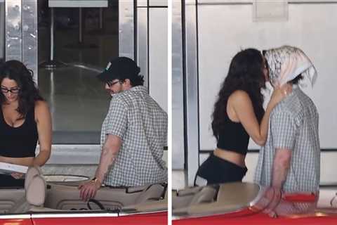 Joe Jonas Seen Kissing Tatiana Gabriela During Airport Pickup