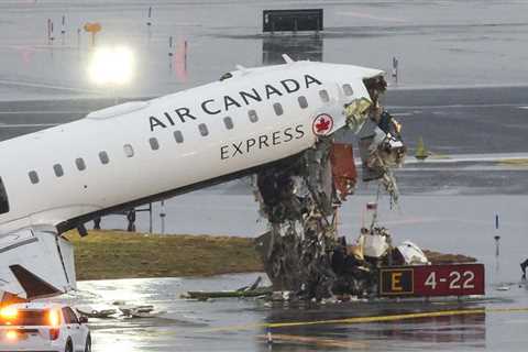Two Pilots Killed After Plane Collides With Fire Truck at LaGuardia Airport