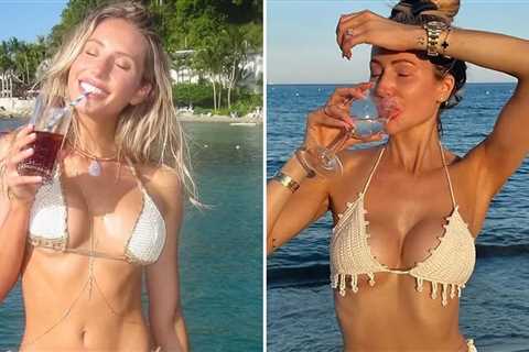 Hot Stars Coolin' Off With Cocktails For National Cocktail Day!