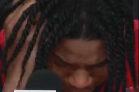 Zuby Ejiofor breaks down after St. John’s falls in Sweet 16 crusher to Duke