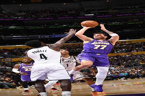 Luka Doncic leads Lakers to blow out win over Nets
