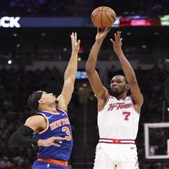 Knicks crushed by Rockets as struggles against winning teams continue