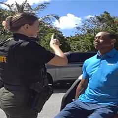 Watch Tiger Woods’ sobriety test after he admits to taking ‘a few pills’ during DUI arrest