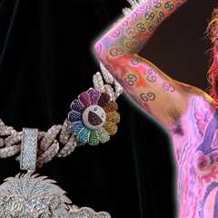 Tekashi 6ix9ine Gifted Nearly 400 Carat Chain After Early Prison Release