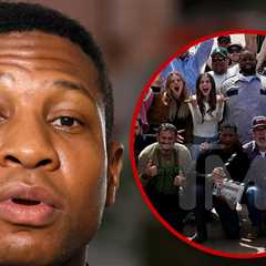 Jonathan Majors Says He's Fine After Falling Through Window on Set
