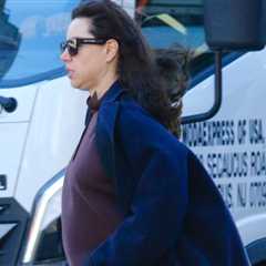 Aubrey Plaza Flaunts Baby Bump for First Time While Out in NYC, Pics & Video
