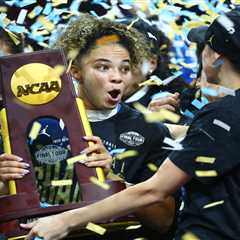 UCLA women celebrate NCAA basketball championship with fans at Pauley Pavilion