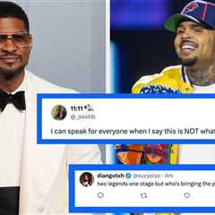 Who's Bringing The Popcorn For The Drama: Usher And Chris Brown Are Touring Together, And The..