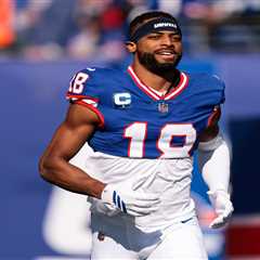 Giants’ Darius Slayton, Olympian Anna Hall get married in lavish ceremony at Long Island castle