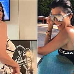 Kourtney Kardashian Hot Shots to Slay Her 47th Birthday
