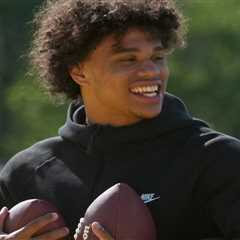 Giants’ odds to select Jordan Tyson shooting up ahead of 2026 NFL Draft