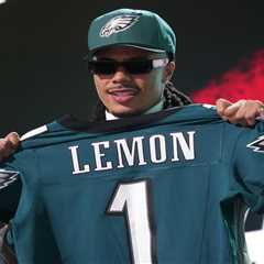 Eagles trade up for Makai Lemon in 2026 NFL Draft with A.J. Brown trade speculation rampant