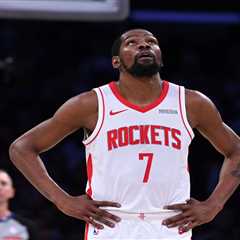 Rockets star Kevin Durant sidelined for Game 3 vs. Lakers