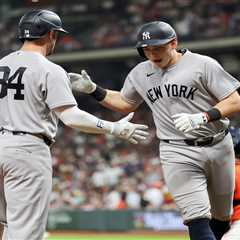 Yankees demolish Astros to take seventh straight win as Giancarlo Stanton exits with injury