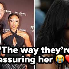 Megan Thee Stallion Got Emotional During Her Broadway Show, Just Hours After Confirming Her Split..