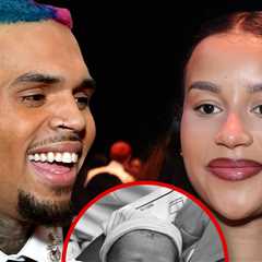 Chris Brown Celebrates After Partner Jada Wallace Gives Birth to Baby Boy