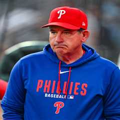 Phillies fire manager Rob Thomson after disastrous start to season