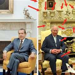 This Before And After Picture Of King Charles In The Oval Office Says A LOT About Where We're At