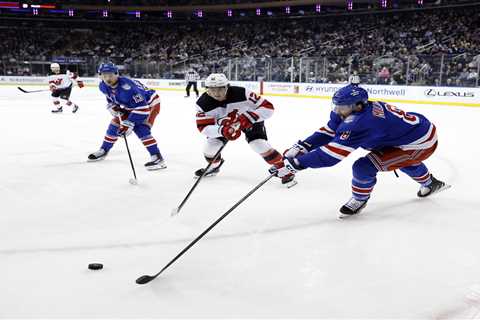 Alexis Lafreniere’s net-front presence adding new dynamic to his Rangers game