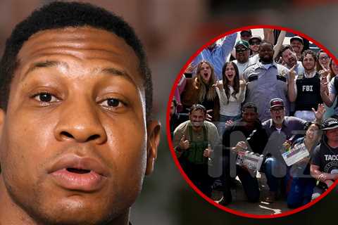 Jonathan Majors Says He's Fine After Falling Through Window on Set