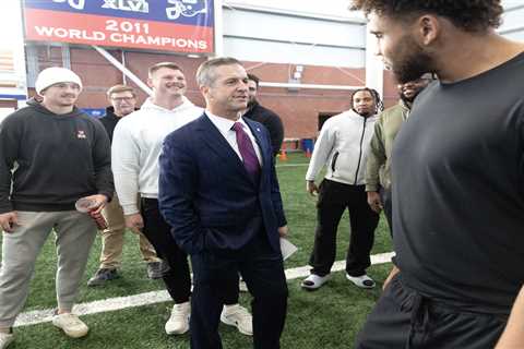 What John Harbaugh’s thought-provoking first team meeting revealed about this new Giants era