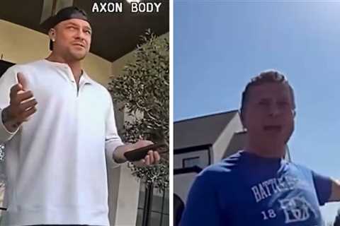 Alan Ritchson Talks to Cops on Body Cam Video After Fight With Neighbor