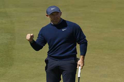 Rory McIlroy tied for Masters lead in emphatic start to repeat quest