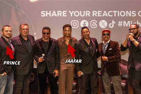 Jaafar Jackson Attends 'Michael' Screening in Icon's Hometown of Gary, Indiana