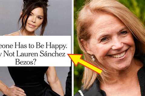 Katie Couric Just Said What Everyone's Been Thinking About Lauren Sánchez Bezos, And It's So Good
