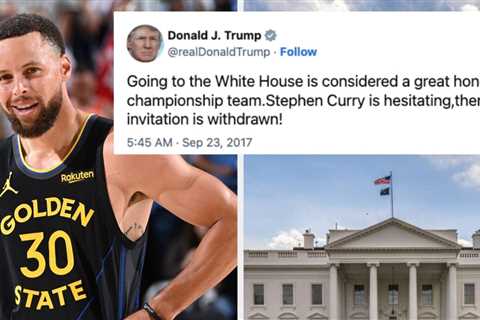 No Championship Team In This Sport Has Visited The White House During Trump's Administrations, But..