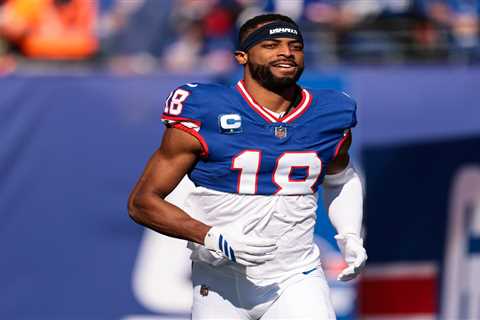 Giants’ Darius Slayton, Olympian Anna Hall get married in lavish ceremony at Long Island castle