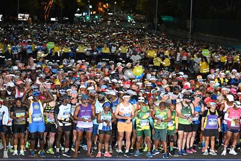 Male runners caught competing in the women’s category of prestigious South African marathon
