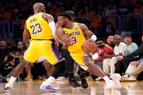 Lakers’ LeBron James calls playing with Bronny in playoffs ‘craziest thing’