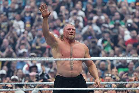 Brock Lesnar Seemingly Retires at WrestleMania 42