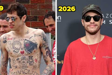 Pete Davidson Showed Off His Almost-Bare Arms After Spending Six Years Removing Hundreds Of Tattoos ..
