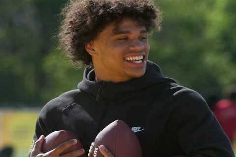 Giants’ odds to select Jordan Tyson shooting up ahead of 2026 NFL Draft