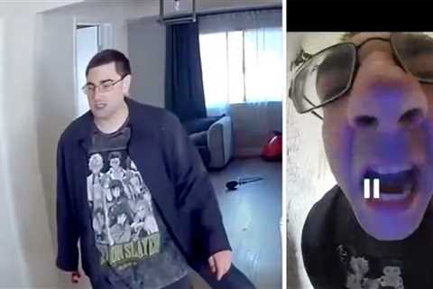 Viral Creepy Doorbell Guy Officially Charged, Bail Increases to $250K