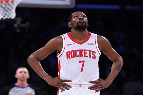 Rockets star Kevin Durant sidelined for Game 3 vs. Lakers