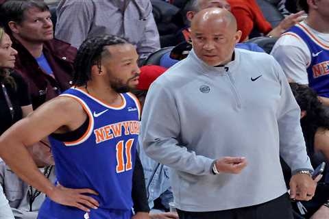 Knicks’ Jalen Brunson downplays yelling spat with his dad