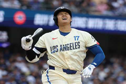 Unstoppable Shohei Ohtani looks like mere mortal for first time in Dodgers’ career
