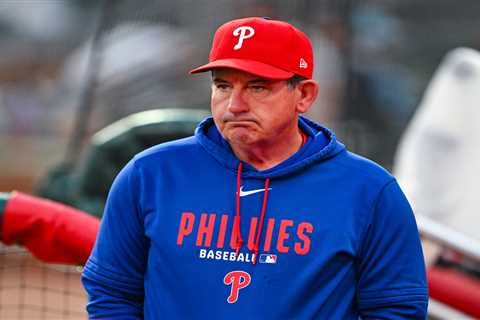 Phillies fire manager Rob Thomson after disastrous start to season