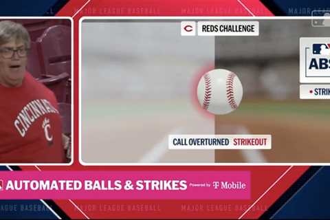 Reds clinch fans free pizza with ninth-inning ABS challenge in wild scene