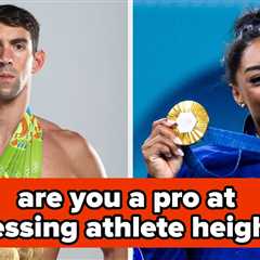 Sorry, But There's No Way You'll Accurately Guess The Height Of Every Pro Athlete On This Quiz