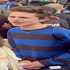 Timothee Chalamet hits Knicks playoff game as Kylie Jenner goes nude at Met Gala