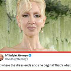 Now This Is Art!!: A Met Gala Attendee Rocked A Sculpted Naked Dress That You Have To See For..