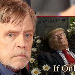 Mark Hamill Blasted by White House for A.I. Image of Donald Trump in Grave